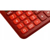 Eleven ELEVEN Calculator Raudonas biuro skaičiuotuvas, ryškiai raudoni skaičių mygtukai, CDC110RD