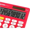 Eleven ELEVEN Calculator Rožinis biuro skaičiuotuvas, apvalūs balti mygtukai, RK2311PK