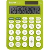 Eleven ELEVEN Calculator Žalias biuro skaičiuotuvas, apvalūs balti mygtukai, RK2311GR