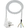 Elgotech Jungiamasis kabelis su PP-1 kištuku / lygintuvu / medvilne 1.8m (PGZ)