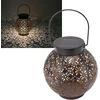 Elight Dārza Dekors Saules IP65 LED Retro Laterna formas piekārta lampa (15x15cm) ar tumšo sensoru