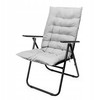 PLATINET MATRESS PAD FOR CAMPING CHAIR NAKŁADKA NA Kėdė CAMPINGOWE 105X50X6 CM Pilkas 46141