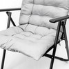 PLATINET MATRESS PAD FOR CAMPING CHAIR NAKŁADKA NA Kėdė CAMPINGOWE 105X50X6 CM Pilkas 46141
