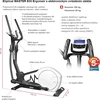 Master elipsinis krosinis treniruoklis Magnetinis elipsinis krosinis treniruoklis E50 Ergometer
