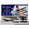 „Elitehoff Rinkinys“ 3 marmuriniai virtuviniai peiliai su skustuku, E-