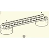Elko-Bis Kabelio kanalų betono rankena 180x80mm galvanizuota
