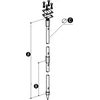 Elko-Bis Uziom visiškai 3- metras 300x100x1.6cm cinkuotas