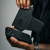 „Decoded“ tekstūruotas silikoninis nuimamas „MagSafe“ dėklas, skirtas „iPhone Air“ - juodas