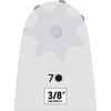 NAC Grandininio pjūklo pjovimo juosta Oregon 188PXBK095; 18''; 45 cm; .325''; 72; 1,5 mm