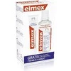 Rinkinys Elmex: Caries Protection burnos skalavimo skystis, 400 ml + Caries Protection dantų pasta, 75 ml
