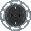 Hager Polo Berker 19830 SCHUKO lizdas (juodas) 474521