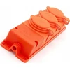 ELS Elektrotechnika ELS ELEKTROTECHNIKA / BYLION TEE RUBBER STRIP RUBBER SOCKET 16A 230V IP44 TRGP-3