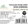 TKI10-12 Izoliuota kabelio mova ELS Elektrotechnika 10.0-12mm 100 vnt. / pakuotė
