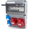 ELS Elektrotechnika Konstrukciniai skirstomieji įrenginiai 32A/5P + 16A/5P + 2*GS 230V + apsaugos + diferencialas, 11NO22C11C1F