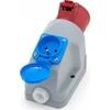 N101/4 Fiksuotas maitinimo lizdas kombinuotas 32A/4P + GS 230V + saugiklio apsauga, ELS Elektrotechnika, N101/4