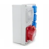 Els Elektrotechnika Mikołajki 32/5 + 4*GS statybinis paskirstymo skydas + apsauga, sieninis korpusas, 4NO41C011C