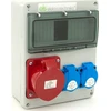 Els Elektrotechnika 8NO201 Statybinė skirstykla 32A/5 + 2*GS 230V, sieninis/paviršinis korpusas, neįrengtas, 8NO201