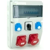 Els Elektrotechnika 12NO22C11C11CFLP Konstrukciniai skirstomieji įrenginiai 32A/5 + 16A/5 + 2*GS 230V + apsaugos + diferencialas + L-0-P grandinės pertraukiklis, 12NO22C11C11CFLP