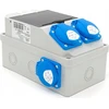 Els Elektrotechnika 6NO21C00F Statybinis skirstomasis skydas, sodas 2*GS 230V + apsaugos + diferencialas, 6NO21C00F