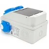 Els Elektrotechnika 6NO21C00F Statybinis skirstomasis skydas, sodas 2*GS 230V + apsaugos + diferencialas, 6NO21C00F