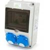 Els Elektrotechnika 6NO21C00F Statybinis skirstomasis skydas, sodas 2*GS 230V + apsaugos + diferencialas, 6NO21C00F