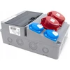 Els Elektrotechnika 11NO22C11C11C Statybiniai skirstomieji įrenginiai 32A/5P + 16A/5P + 2*GS 230V + apsaugos, 11NO22C11C11C