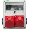 Els Elektrotechnika 8NO211 Konstrukcinis skirstytuvas 32A/5 + 16A/5 + 2*GS 230V, sieninis korpusas, neįrengtas, 8NO211