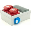 Els Elektrotechnika 8NO211 Konstrukcinis skirstytuvas 32A/5 + 16A/5 + 2*GS 230V, sieninis korpusas, neįrengtas, 8NO211