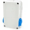 Els Elektrotechnika 6NO21C00F Statybinis skirstomasis skydas, sodas 2*GS 230V + apsaugos + diferencialas, 6NO21C00F
