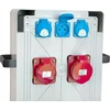 Els Elektrotechnika P32C11C11CF63TRGS Nešiojami statybiniai skirstomieji įrenginiai + 32A/5 + 16A/5 + 3*GS 230V + diferencialas, P32C11C11CF63TRGS