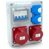 Els Elektrotechnika 4NO21B11B1/4 Statybiniai skirstomieji įrenginiai Mikołajki 32/4 + 16/4 + 2*GS + apsaugos, sieninis korpusas, 4NO21B11B1/4
