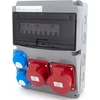 Els Elektrotechnika 11NO22C11C11C Statybiniai skirstomieji įrenginiai 32A/5P + 16A/5P + 2*GS 230V + apsaugos, 11NO22C11C11C