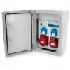 Els Elektrotechnika N21B11B1ABS Konstrukciniai skirstomieji įrenginiai 32/5 + 16/5 + 2*GS 230V + apsaugos, rakinamas ABS IK10 IP65 korpusas, N21B11B1ABS