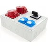 Els Elektrotechnika N211LP Statybinis skirstomasis įrenginys 16A/5P + 32A/5P + 2*GS 230V + L-0-P jungiklis, N211LP