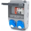 ELS Elektrotechnika Statybinė, sodo skirstykla 2*GS 230V + apsaugos + diferencialas + sertifikuotas MID matuoklis, 6NO21C00FL