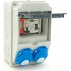 ELS Elektrotechnika Statybinė, sodo skirstykla 2*GS 230V + apsaugos + diferencialas + sertifikuotas MID matuoklis, 6NO21C00FL