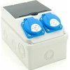 ELS Elektrotechnika Statybinė, sodo skirstykla 2*GS 230V + apsaugos + diferencialas + sertifikuotas MID matuoklis, 6NO21C00FL