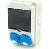 ELS Elektrotechnika Statybinė, sodo skirstykla 2*GS 230V + apsaugos + diferencialas + sertifikuotas MID matuoklis, 6NO21C00FL
