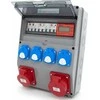 ELS Elektrotechnika Statybinis skirstomasis skydas 32A/5 + 16A/5 + 4*GS 230V + apsaugos + sertifikuotas MID matuoklis, 12NO42C11C11CL