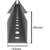 Em Group E22 Šukų padėklas 15x30 pilkas E22 /2m/