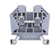 Em Group 43409 2 laidų šynų jungtis 4 mm² pilka EURO 43409