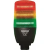 Emas Daugiafunkcinė trijų spalvų LED signalinė kolonėlė su garsiniu signalu, 55mm, PLC, 24V AC/DC T0-IF5T024ZM05
