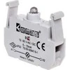 Emas EL.BACKLIGHT BUTTON B LED 12-30V AC/DC Raudonas