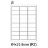 Emerson etiketė 64x33.8 (ETK326)