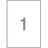 Emerson Lipnios etiketės 210x297mm EMERSON 027 QCT eta4t210x297we baltas 1000 lapų*1vnt.