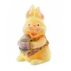 Emkl Mondex Candle BUNNY figūrėlė 10x13cm geltona