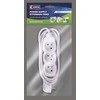 Emos 3m baltas lizdas prailgintuvas (P0313)