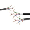 Emos Kabelis F/UTP CAT5e 24AWG (juodas, lauko salygoms), viengyslis, varinis, Eca