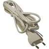 Emos Laidas su elektros kištuku 5m/2x0.75mm baltas