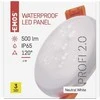 Emos LED skydelis Emos ZV1112 įleidžiamas apvalus 6W IP65 balta